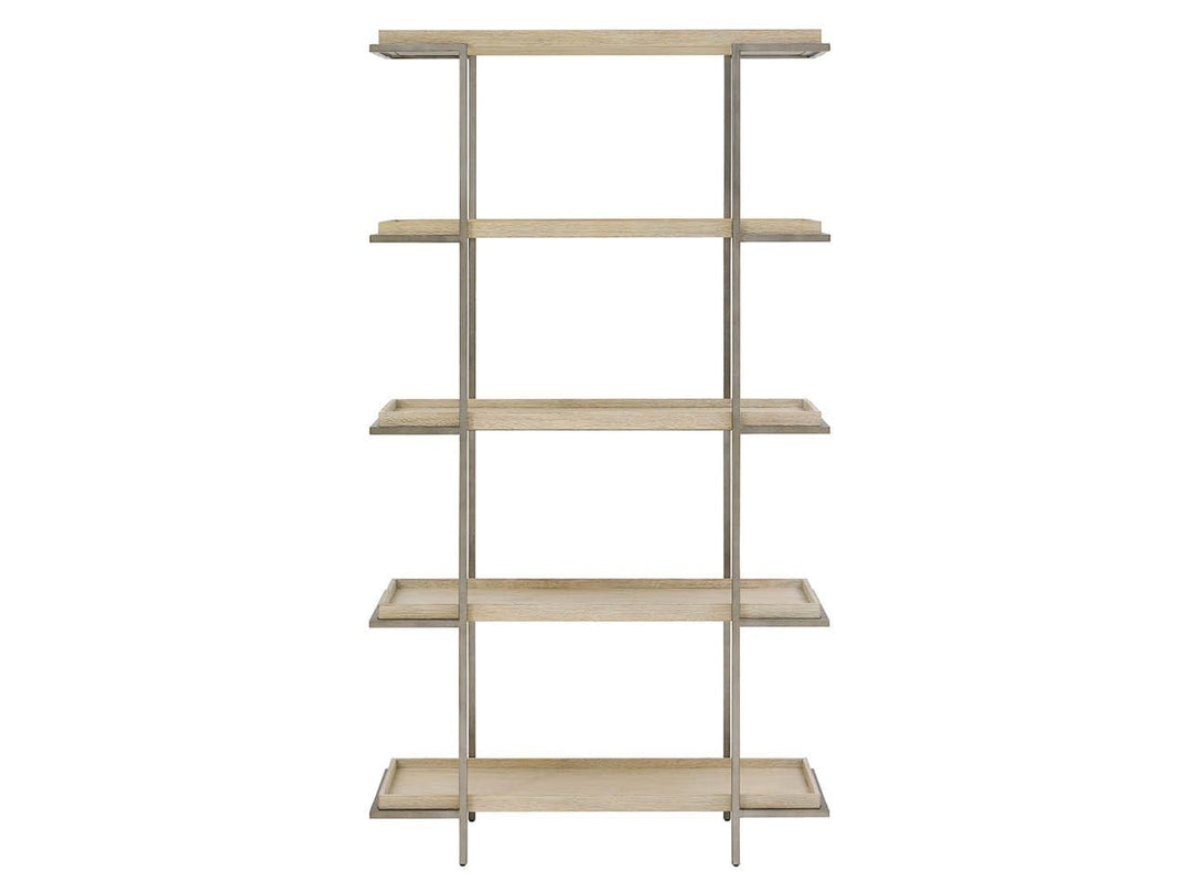 American Home Furniture Universal Furniture Dockside Etagere Natural Oak