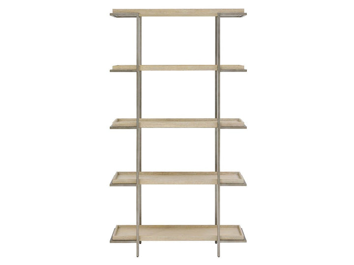American Home Furniture Universal Furniture Dockside Etagere Natural Oak
