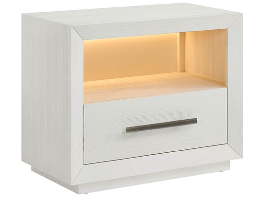 American Home Furniture Universal Furniture Shoreline Nightstand White Pine