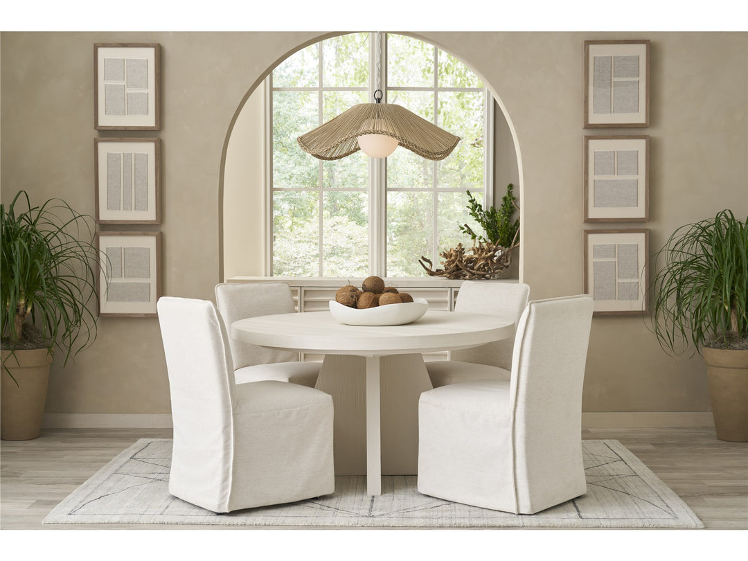 American Home Furniture Universal Furniture Shoreline Dining Table White Pine