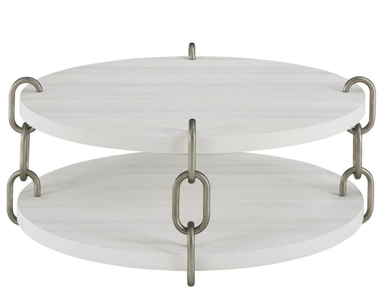American Home Furniture Universal Furniture Shoreline Cocktail Table White Pine