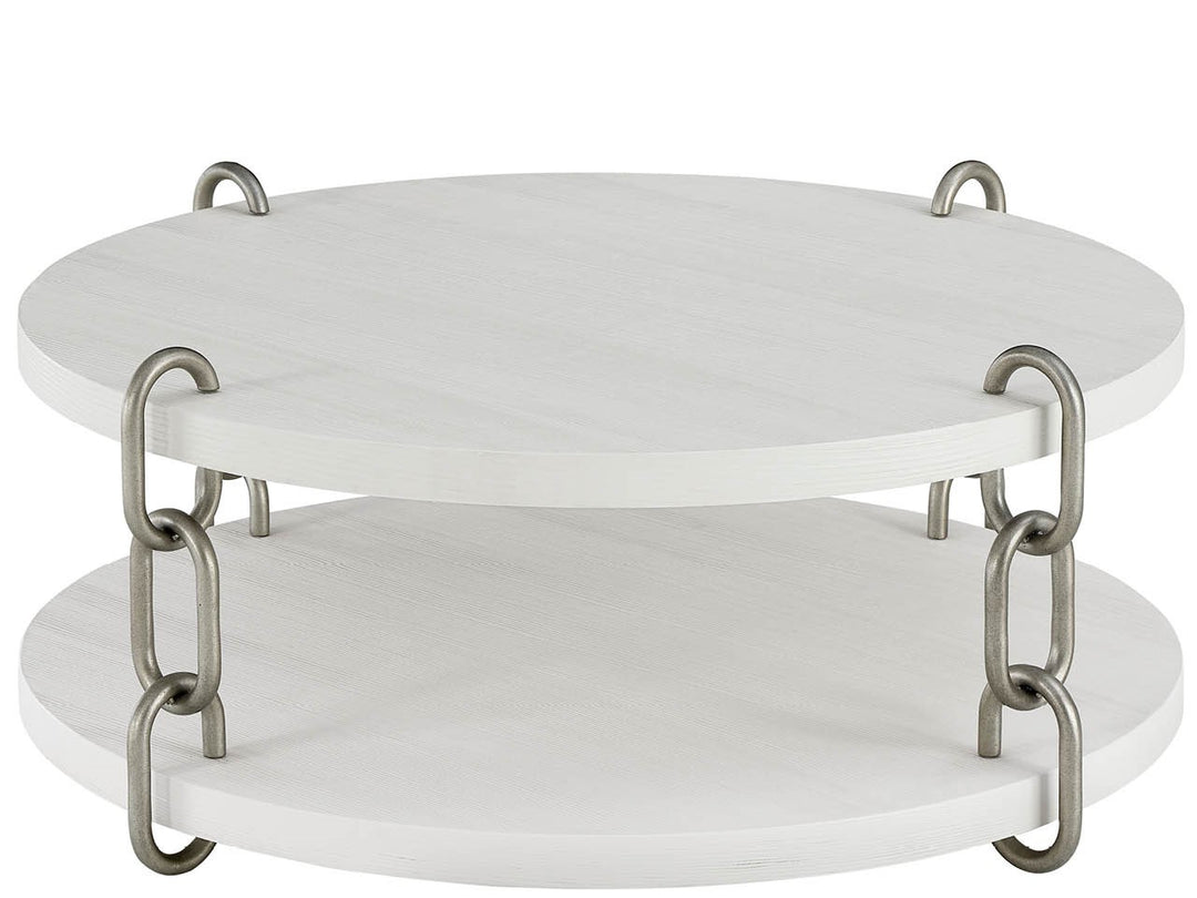 American Home Furniture Universal Furniture Shoreline Cocktail Table White Pine