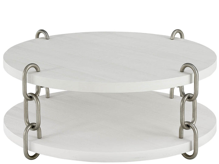 American Home Furniture Universal Furniture Shoreline Cocktail Table White Pine
