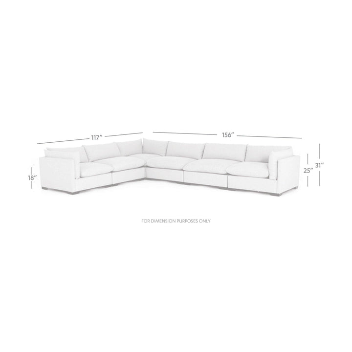 Westwood 6-Piece Sectional - AmericanHomeFurniture