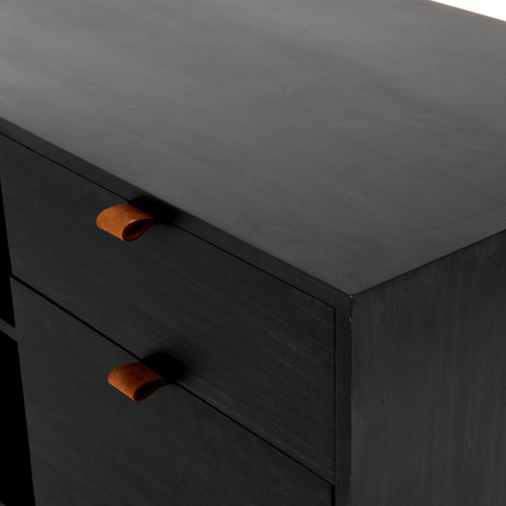 Four Hands - Trey Desk System with Filing Credenza - UFUL-039A | American Home Furniture