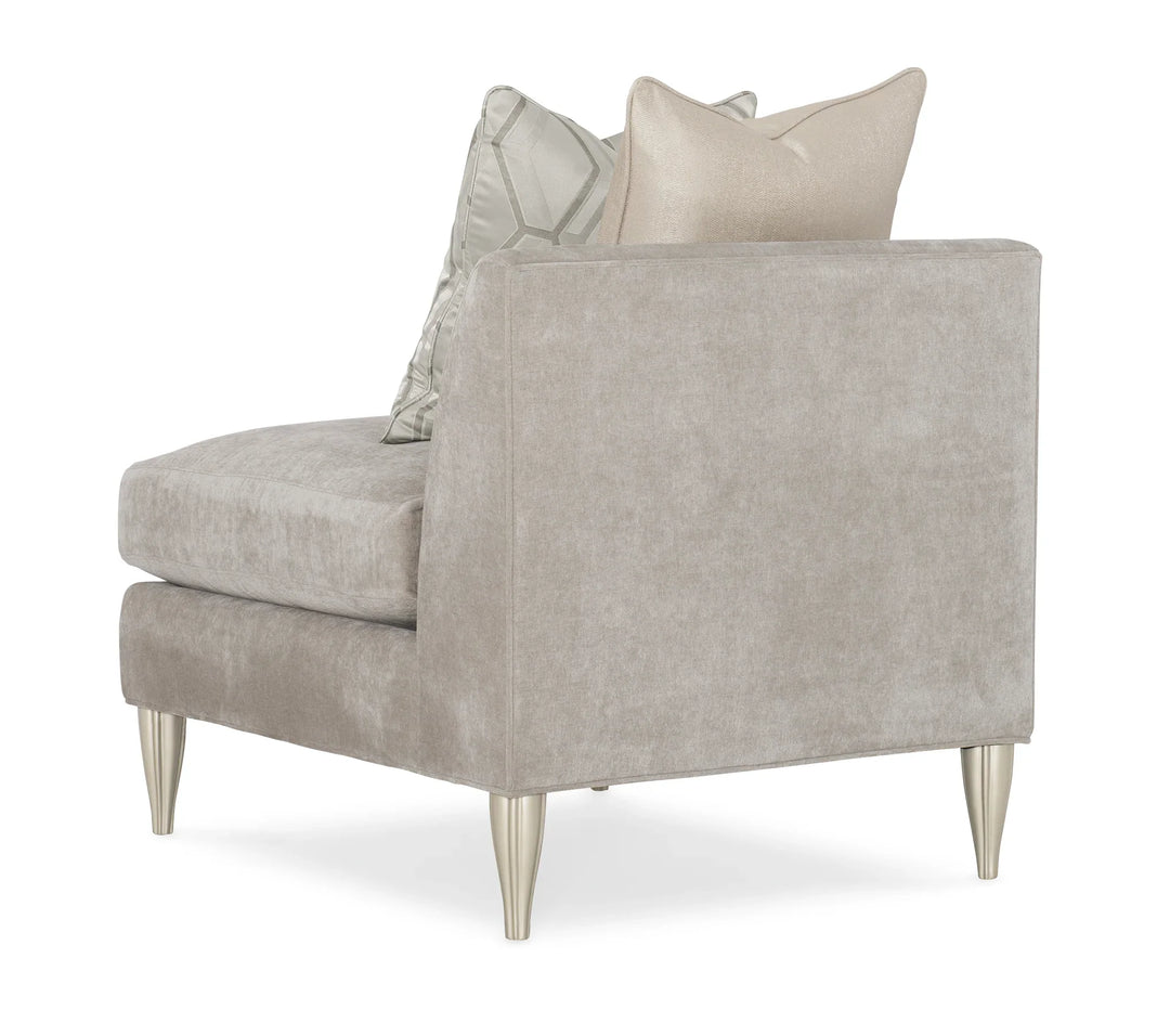 Fret Knot Armless Chair - AmericanHomeFurniture