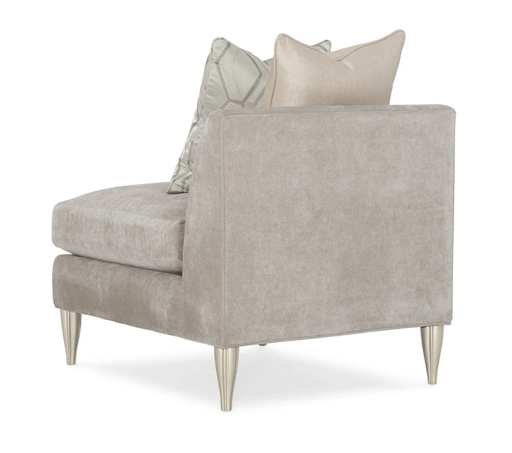 Fret Knot Armless Chair - AmericanHomeFurniture