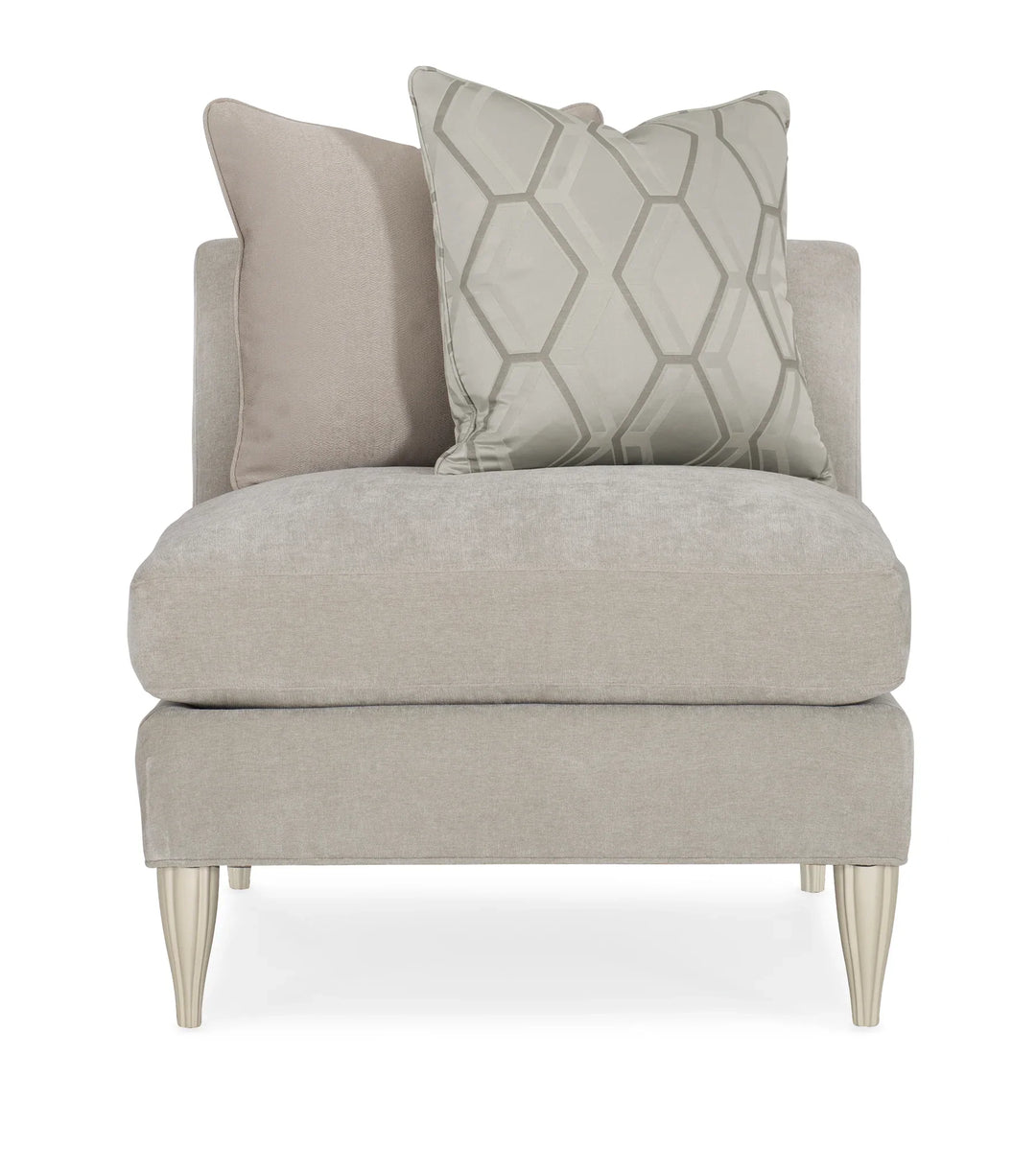 Fret Knot Armless Chair - AmericanHomeFurniture