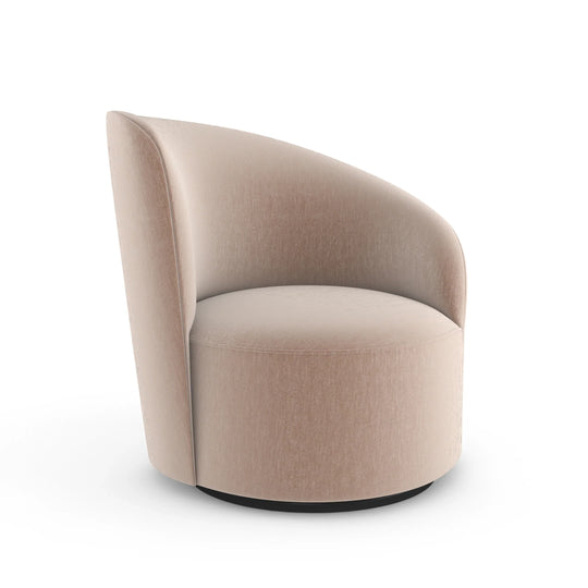 Caracole - Whorl RAF Swivel Chair - UPH-024-038-A | American Home Furniture