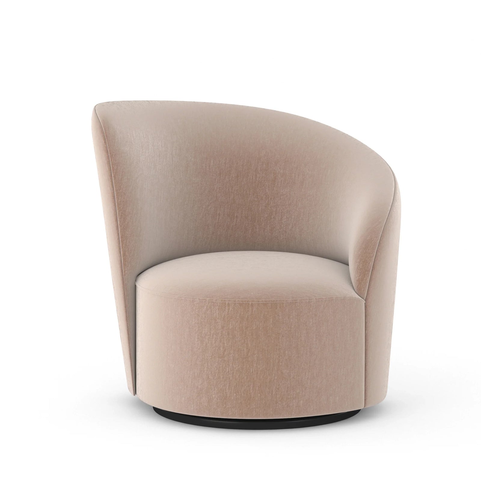 Caracole - Whorl RAF Swivel Chair - UPH-024-038-A | American Home Furniture