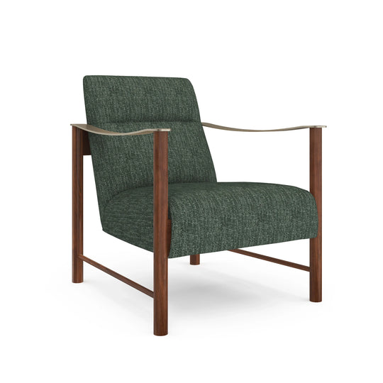Caracole - Slant Accent Chair - UPH-024-132-A | American Home Furniture