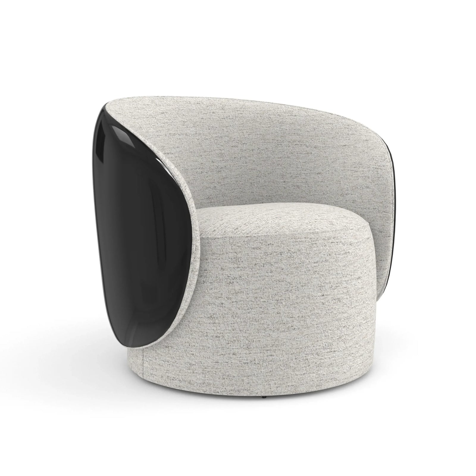 Caracole - Cuff Swivel Chair - UPH-024-135-A | American Home Furniture