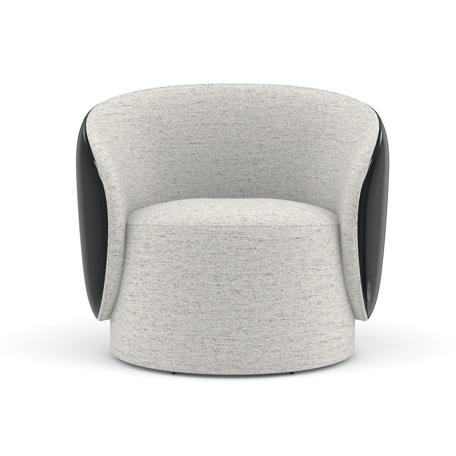 Caracole - Cuff Swivel Chair - UPH-024-135-A | American Home Furniture