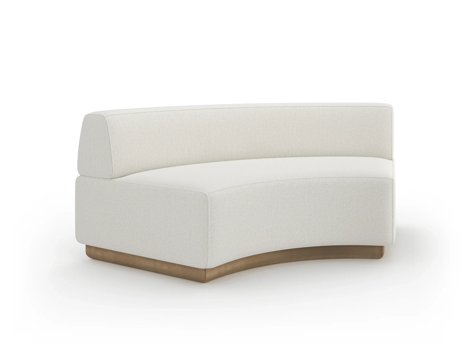 Caracole - Crescent Armless Wedge - UPH-024-CR2-B | American Home Furniture