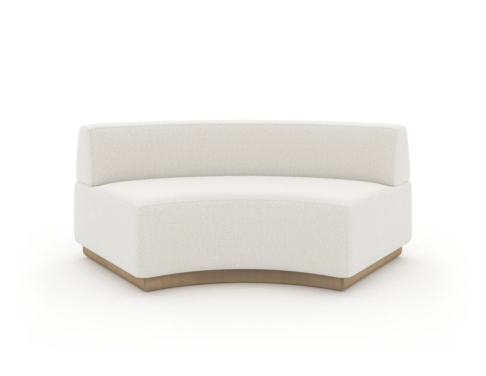 Caracole - Crescent Armless Wedge - UPH-024-CR2-B | American Home Furniture