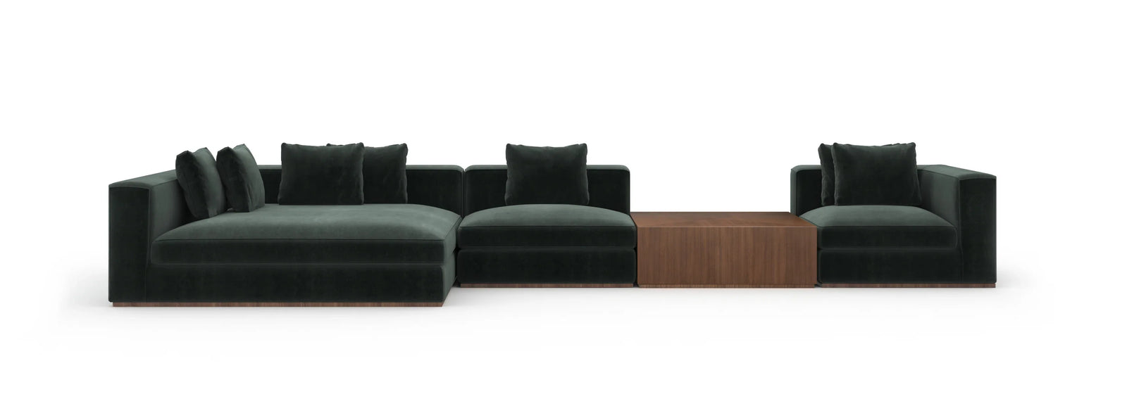 Caracole - Bello 4Pc Sectional - UPH-024-SEC1-A | American Home Furniture