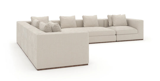 Caracole - Bello 5-Pc Sectional - UPH-024-SEC1-B | American Home Furniture