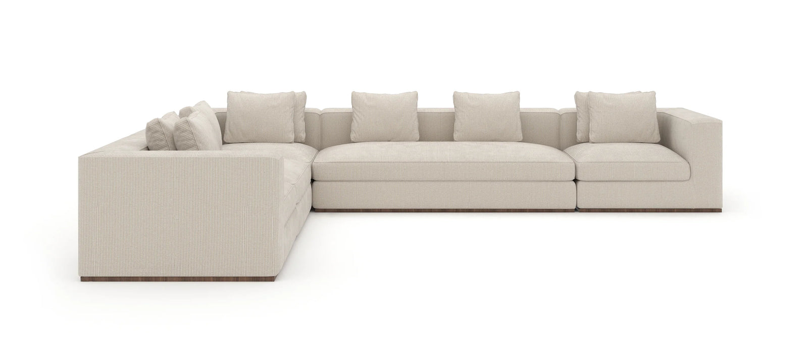 Caracole - Bello 5-Pc Sectional - UPH-024-SEC1-B | American Home Furniture