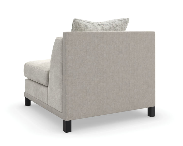 Tuxedo Armless Chair - AmericanHomeFurniture