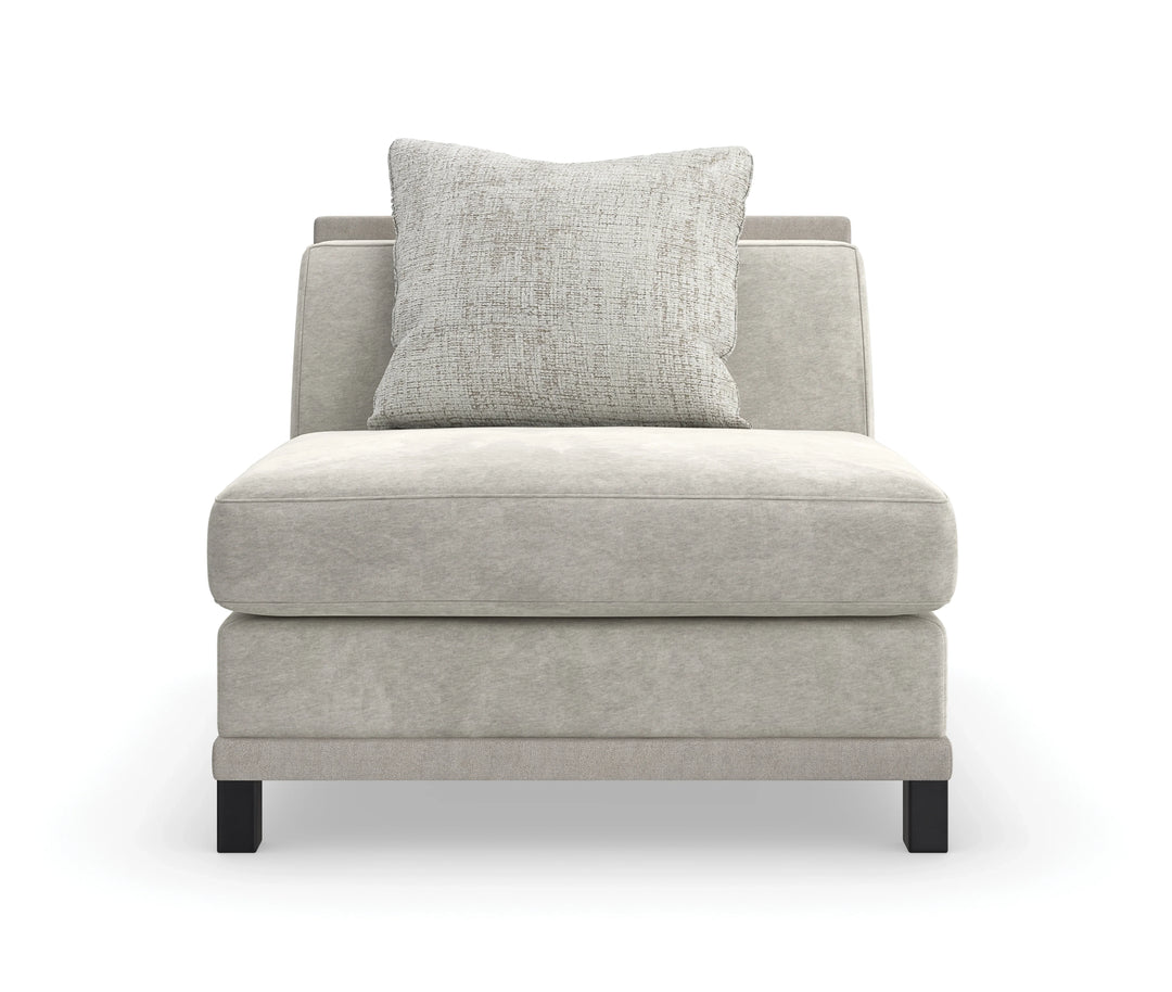 Tuxedo Armless Chair - AmericanHomeFurniture