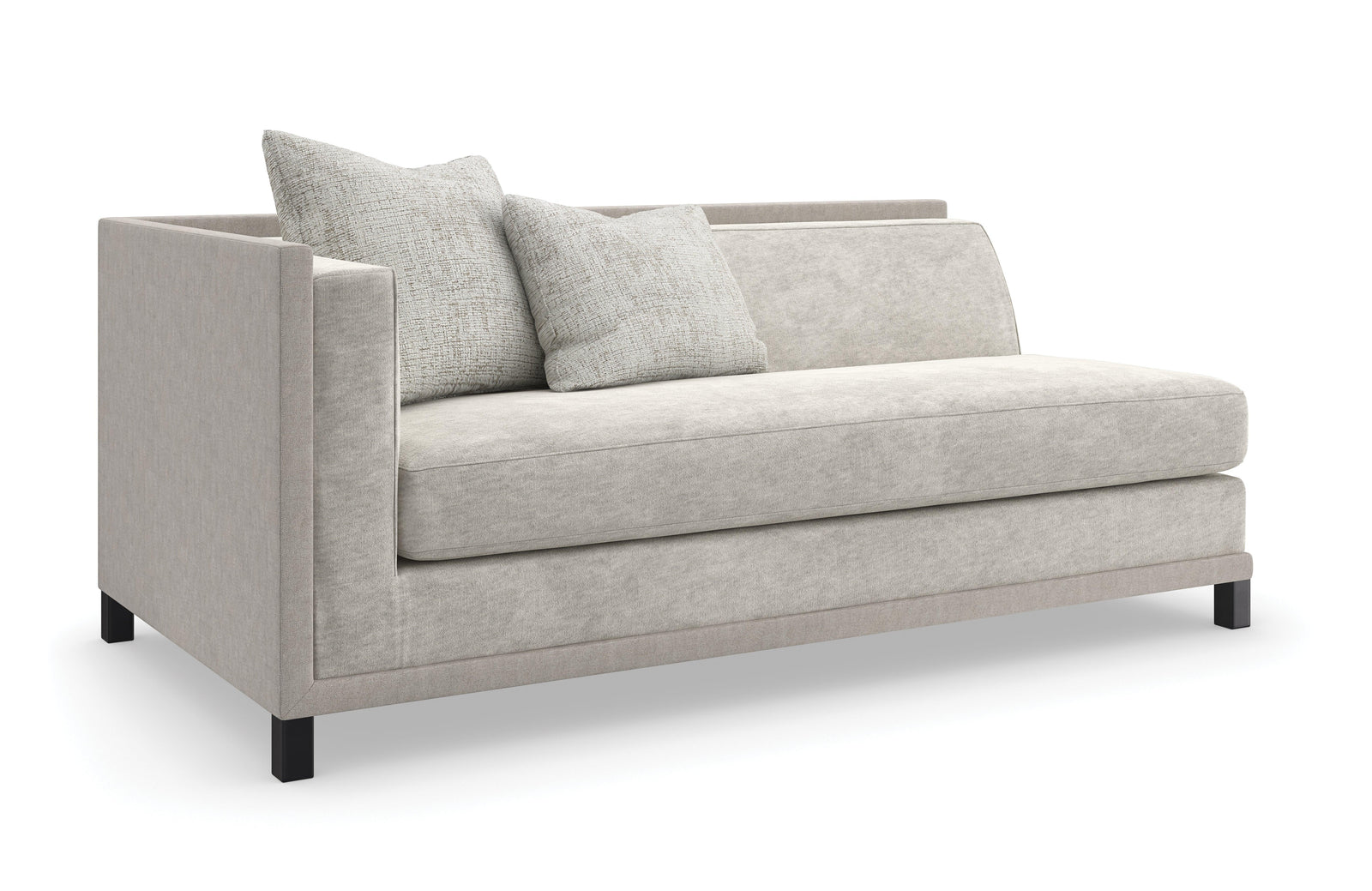 Caracole - Tuxedo LAF Sofa - UPH-423-LS1-B | American Home Furniture