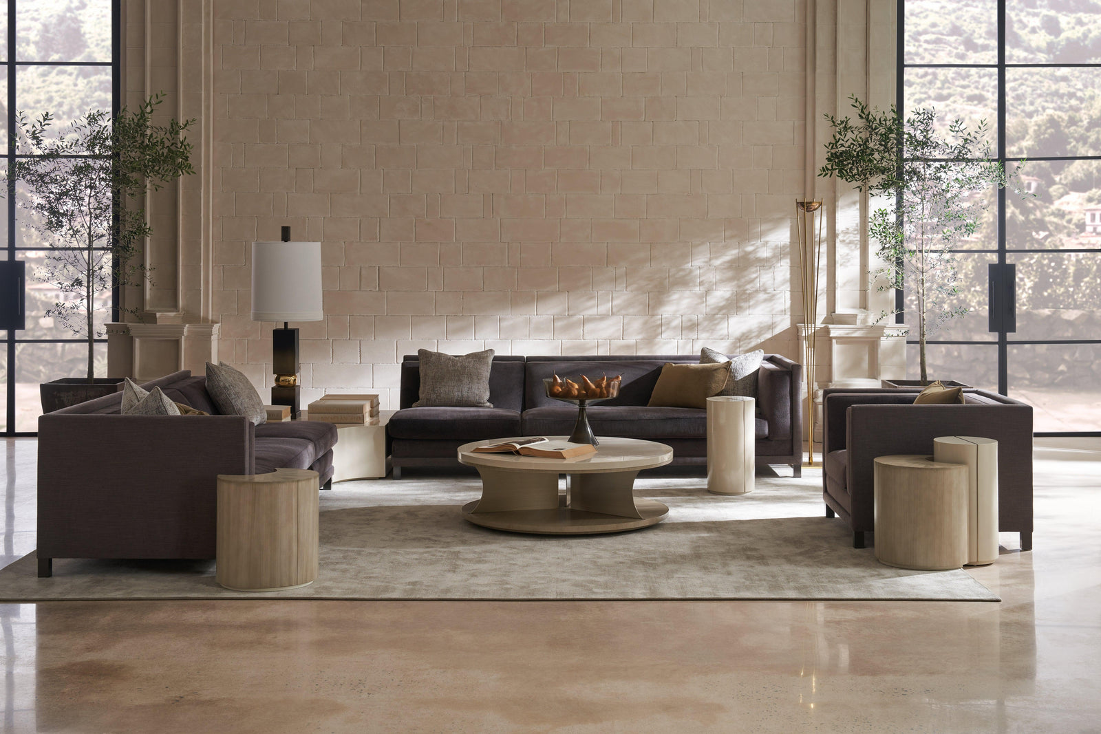 Caracole - Tuxedo Raf Sofa - UPH-423-RS1-A | American Home Furniture