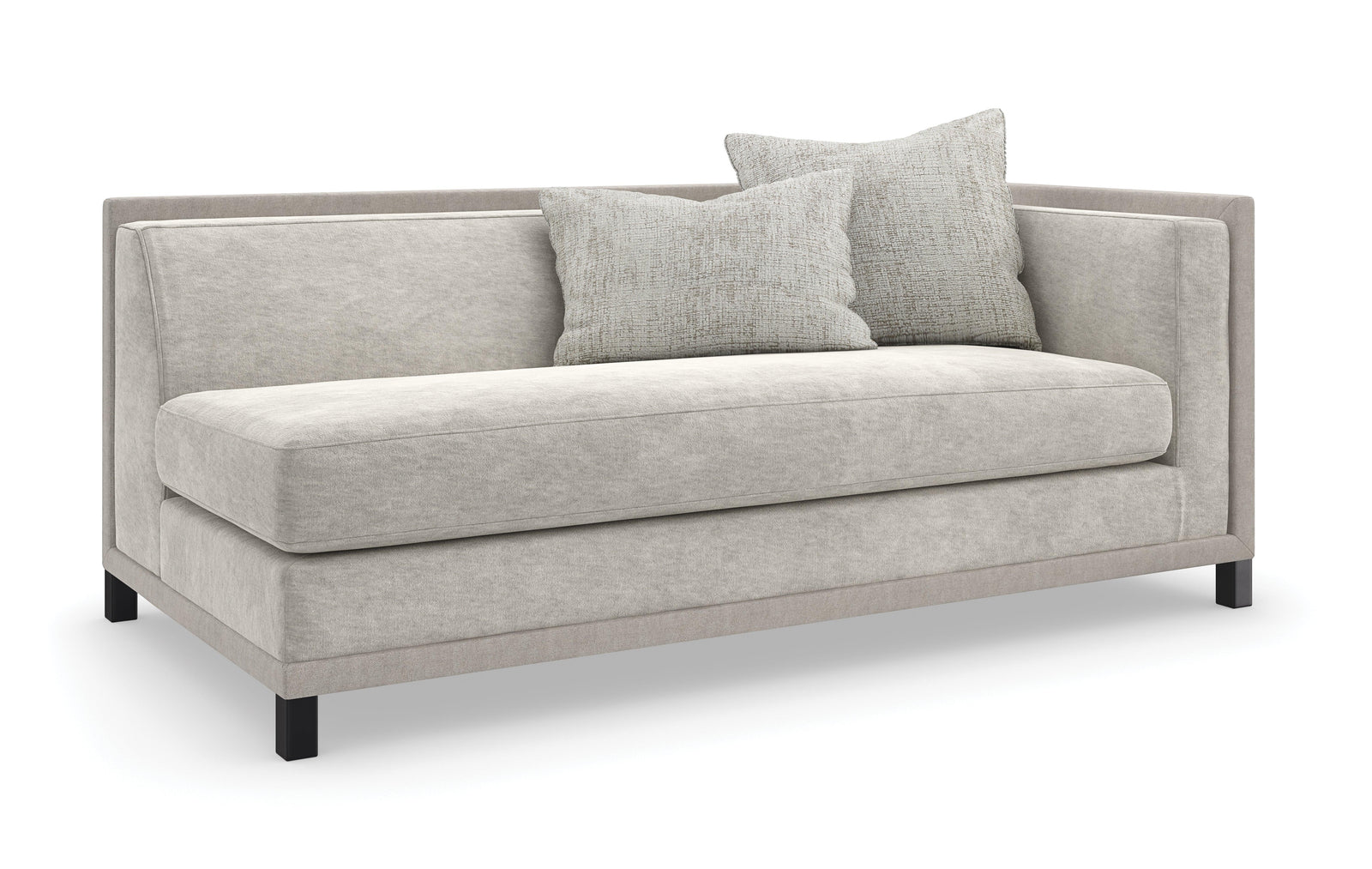 Caracole - Tuxedo RAF Sofa - UPH-423-RS1-B | American Home Furniture
