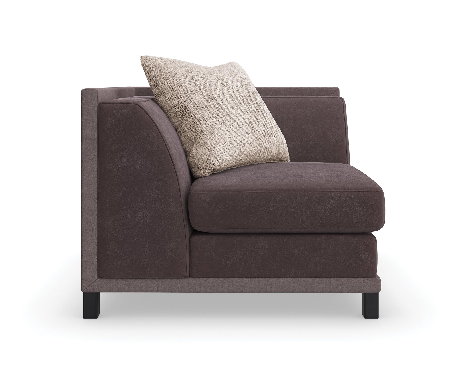 Caracole - Tuxedo Corner - UPH-423-WE1-A | American Home Furniture