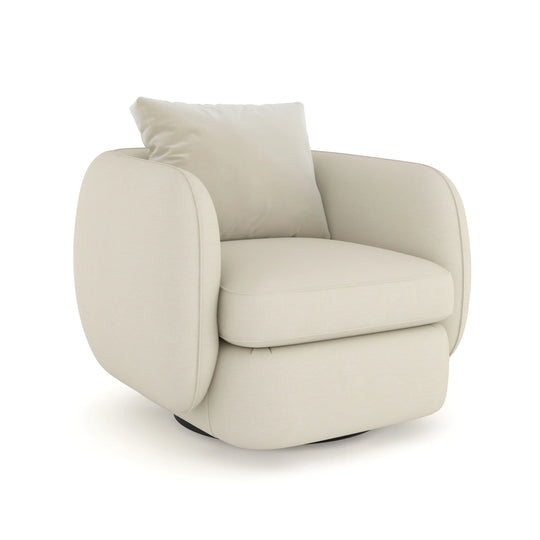 Caracole - Lumi Swivel Chair - UPH-424-032-A | American Home Furniture