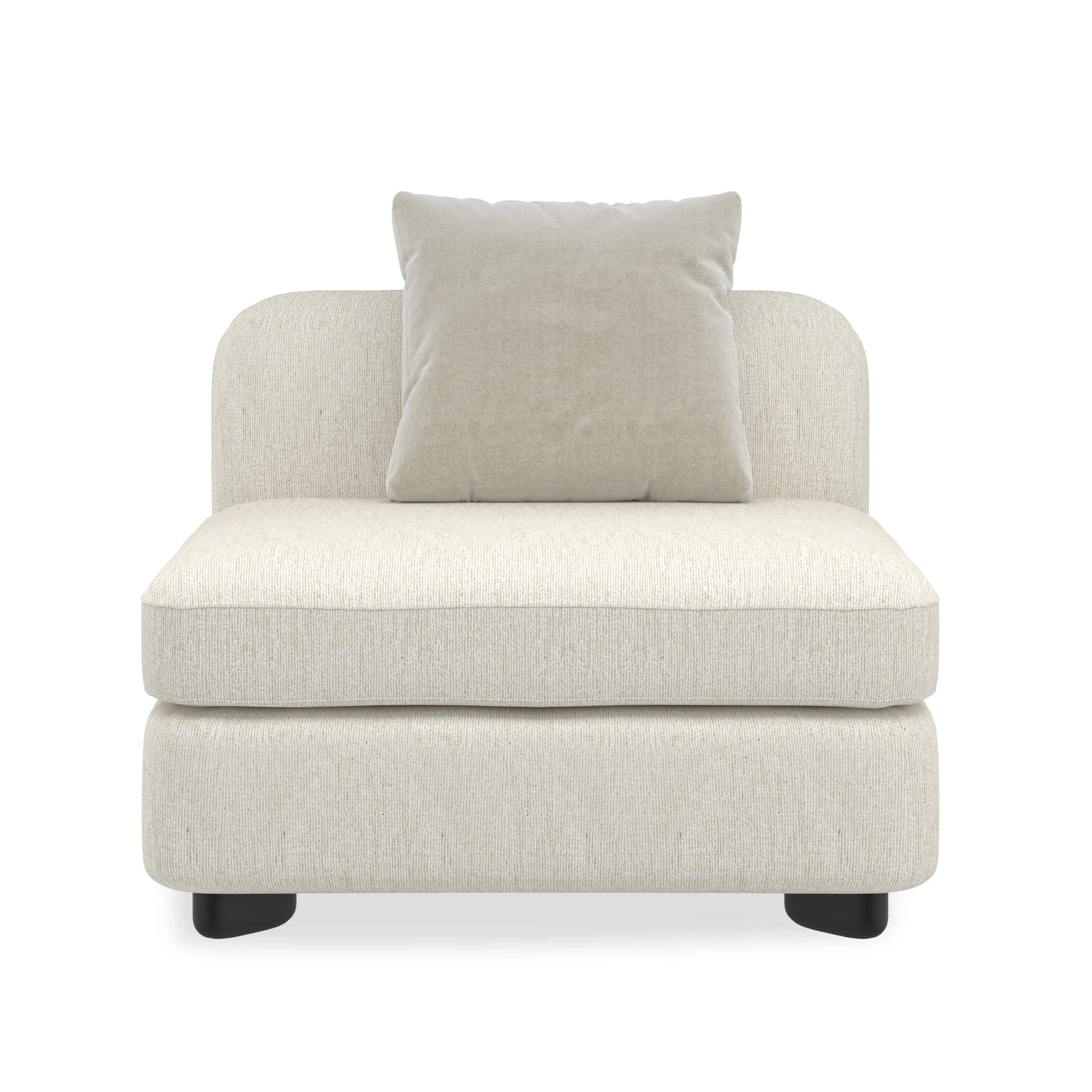 Caracole - Lumi Armless Chair - UPH-424-AC2-A | American Home Furniture