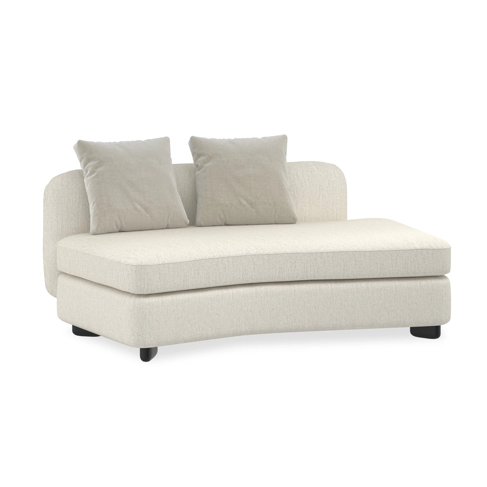Caracole - Lumi RAF Chaise - UPH-424-RH2-A | American Home Furniture