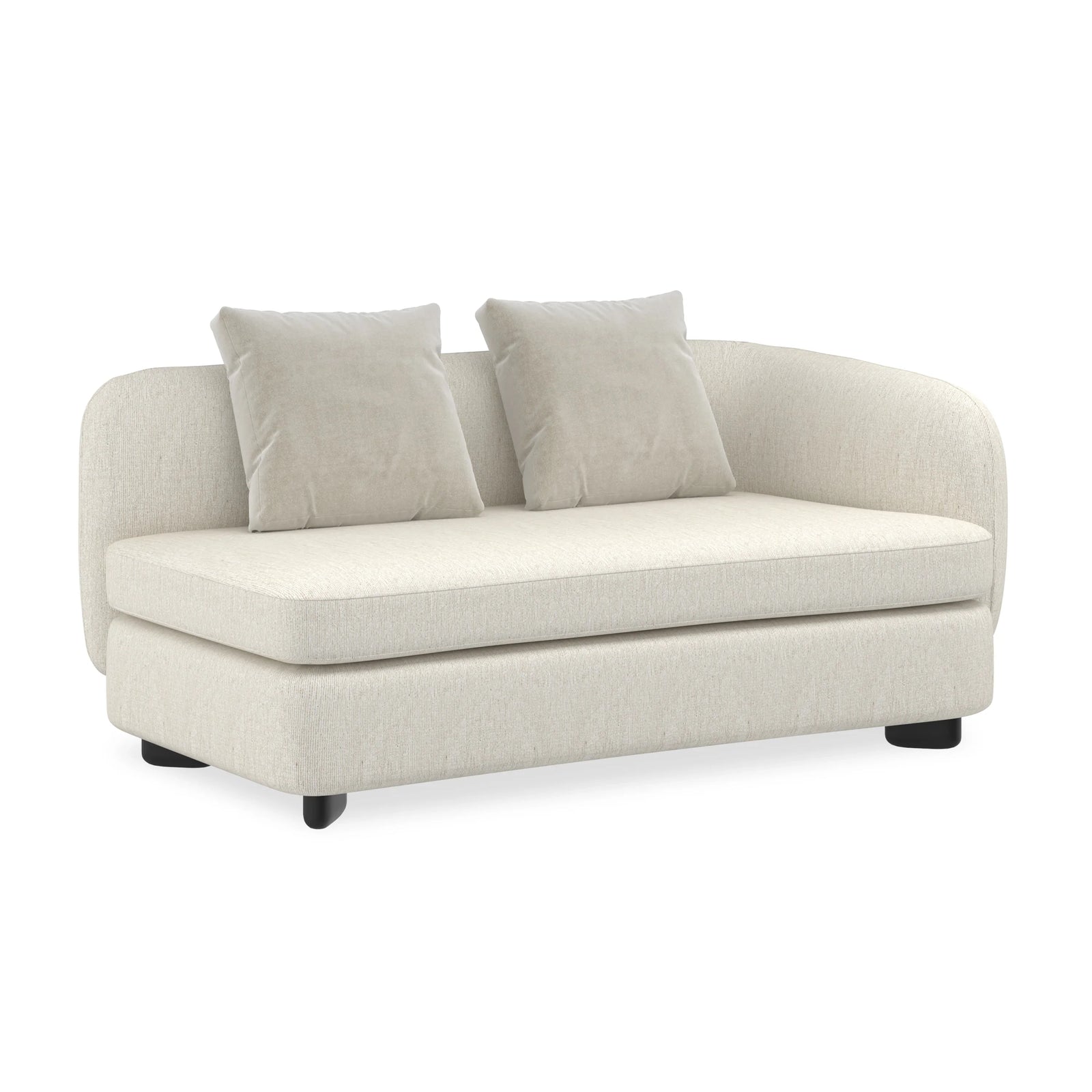 Caracole - Lumi RAF Loveseat - UPH-424-RL2-A | American Home Furniture