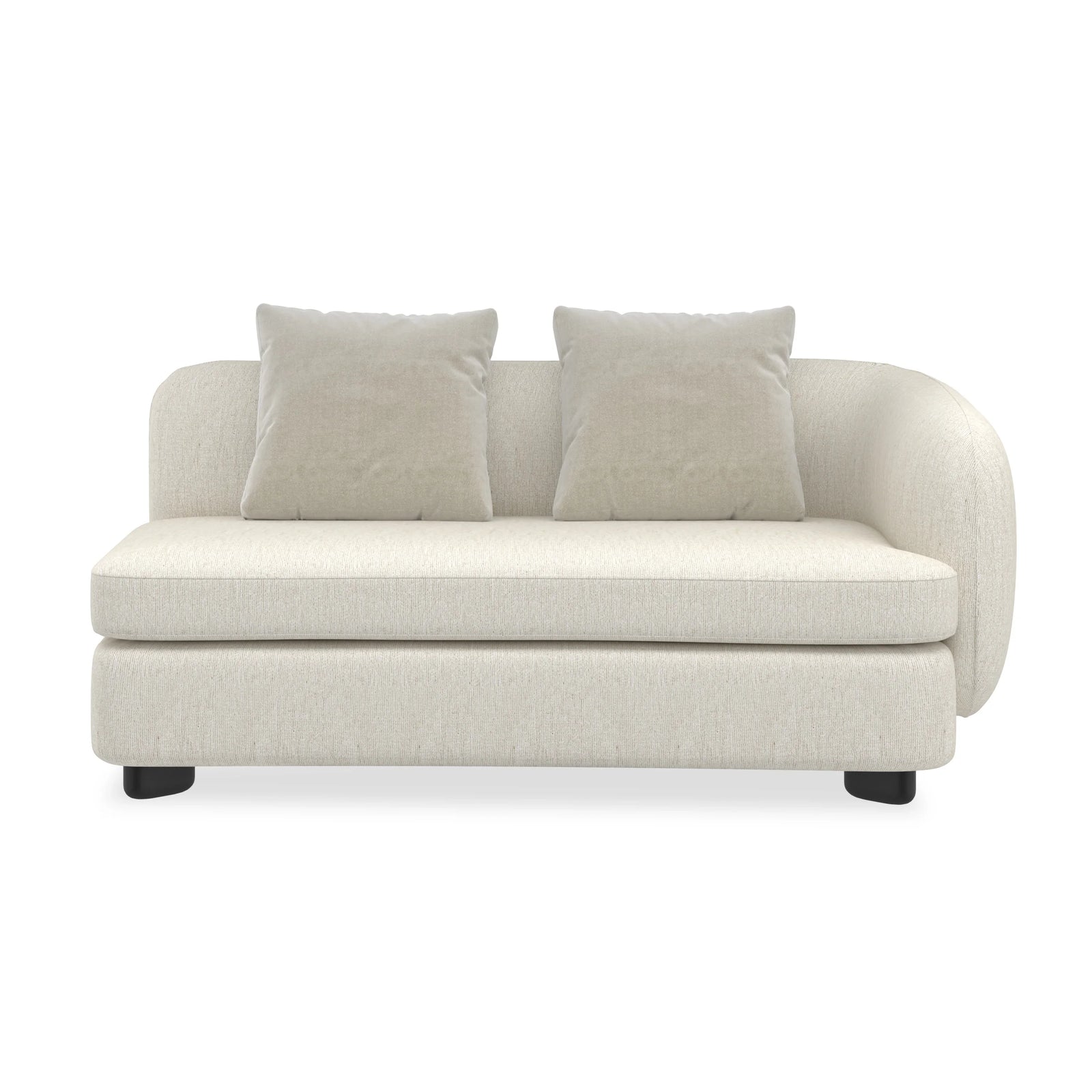 Caracole - Lumi RAF Loveseat - UPH-424-RL2-A | American Home Furniture