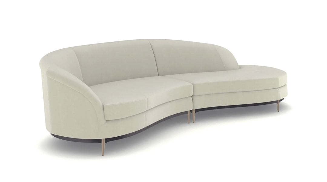 Three'S Company 2Pc Sectional - AmericanHomeFurniture