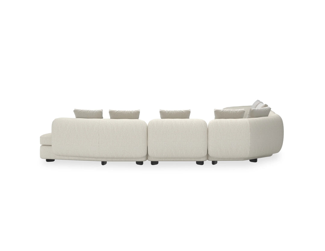 Lumi 4Pc Sectional - AmericanHomeFurniture