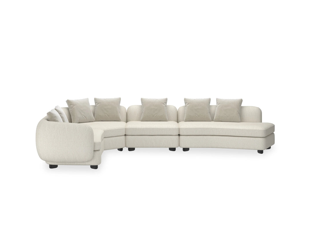 Lumi 4Pc Sectional - AmericanHomeFurniture