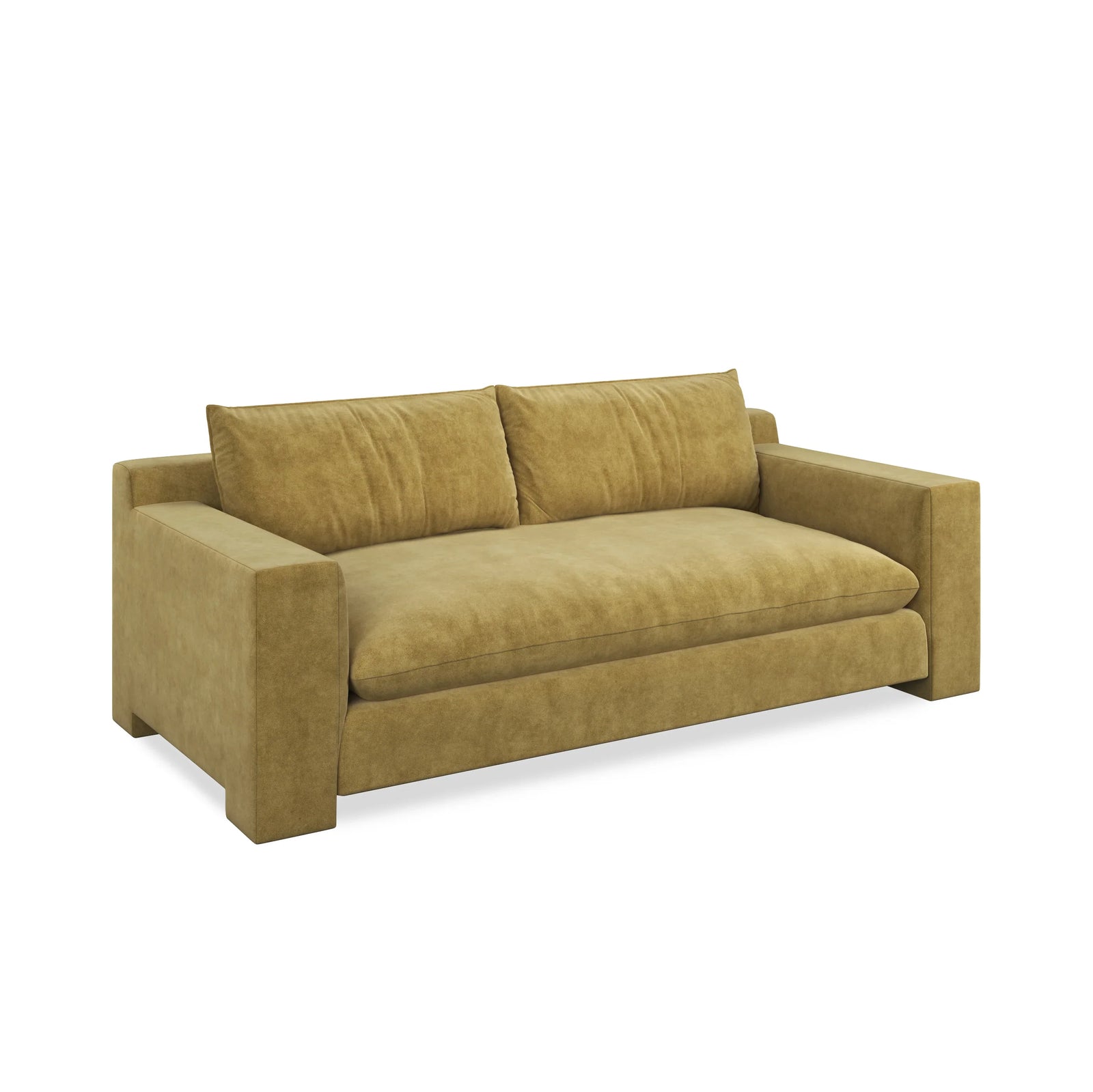 Caracole - Devon 84" Sofa Camel - UPH-425V-013-A | American Home Furniture