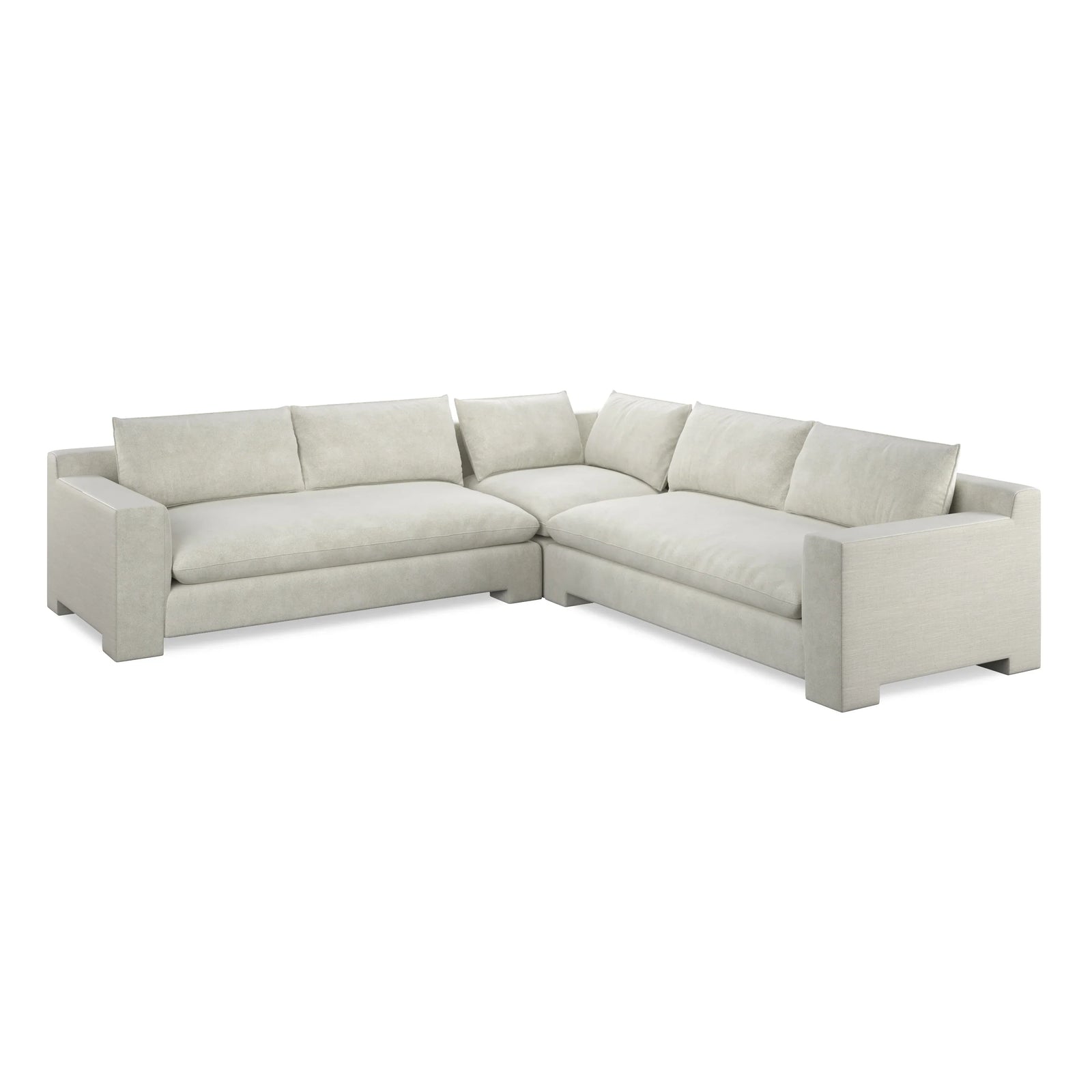 Caracole - Devon L Sectional - UPH-425V-SEC10-A | American Home Furniture