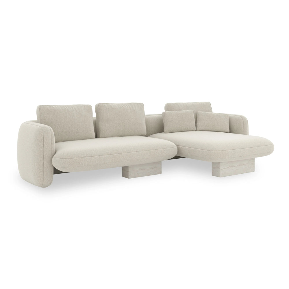 Overlap Right Chaise Sectional Small - AmericanHomeFurniture