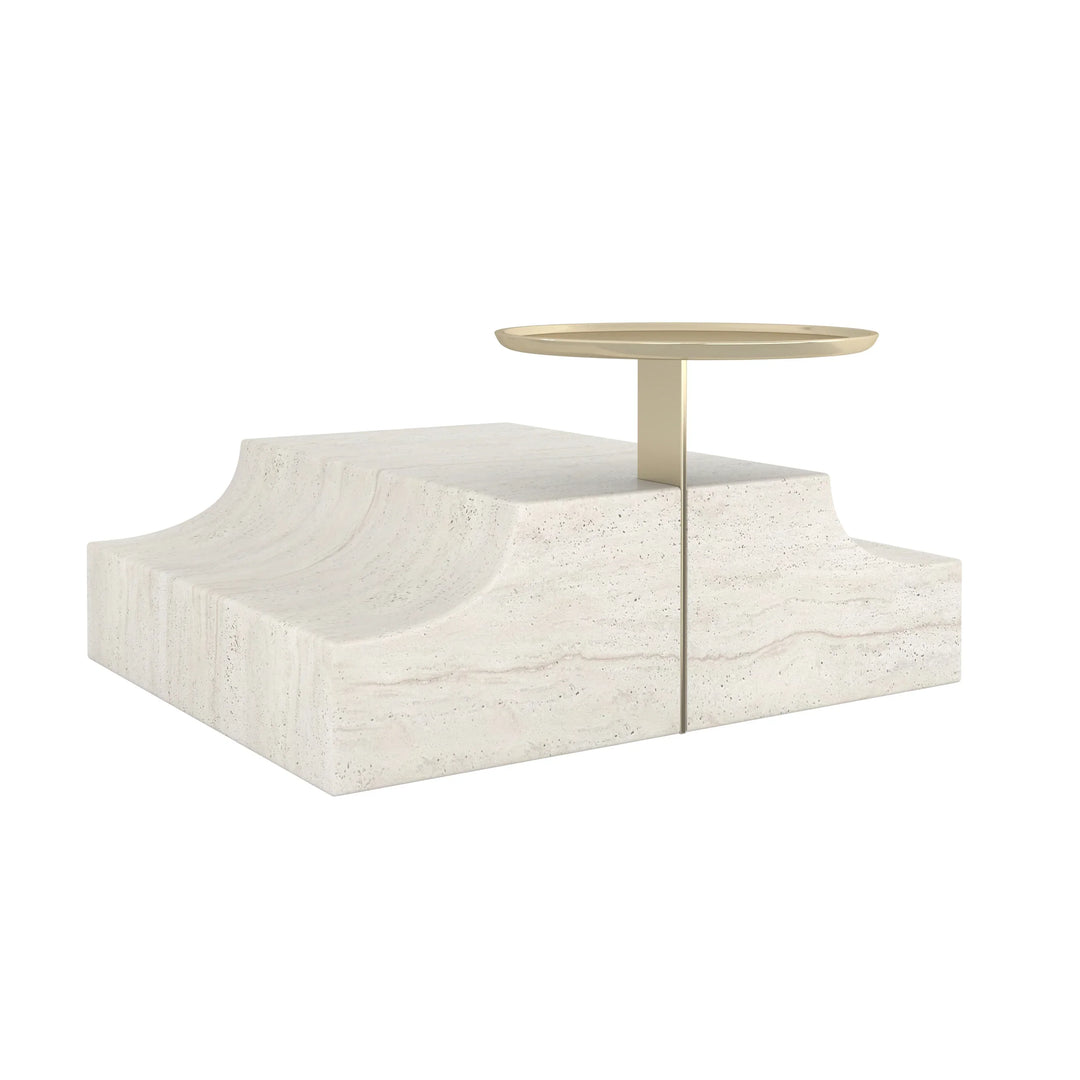 Overlap Rectangle Wedge Base - AmericanHomeFurniture