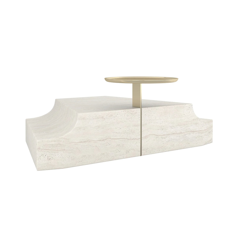 Overlap Triangular Wedge Base - AmericanHomeFurniture