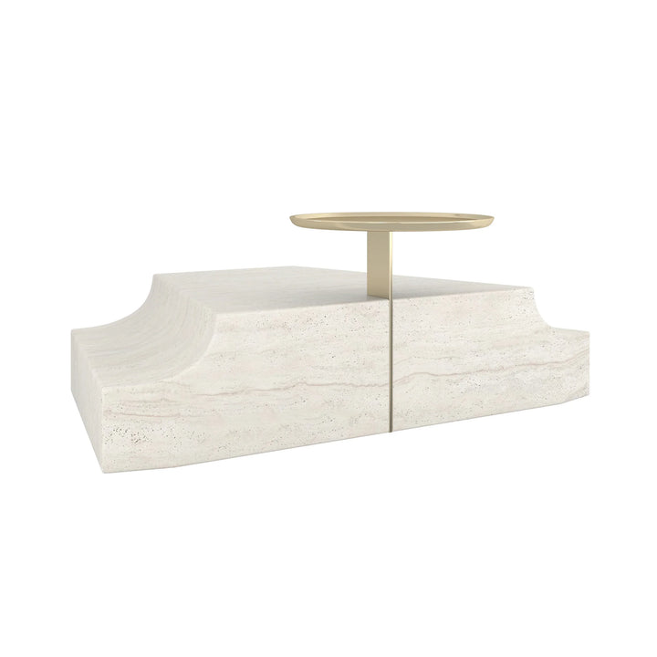 Overlap Triangular Wedge Base - AmericanHomeFurniture