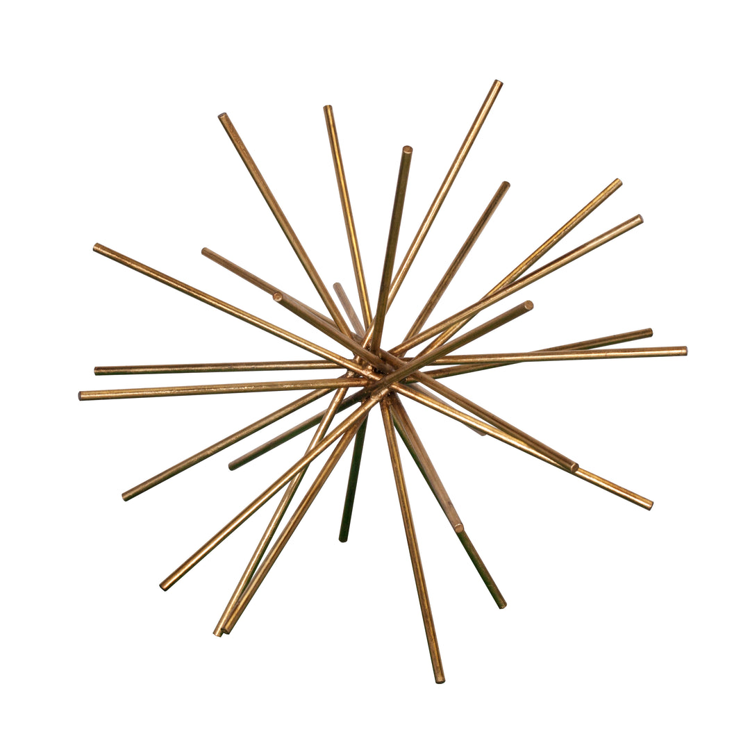 16" Iron Asterisk In Gold Leaf - URCHIN G16