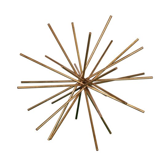 20" Iron Asterisk In Gold Leaf - URCHIN G20