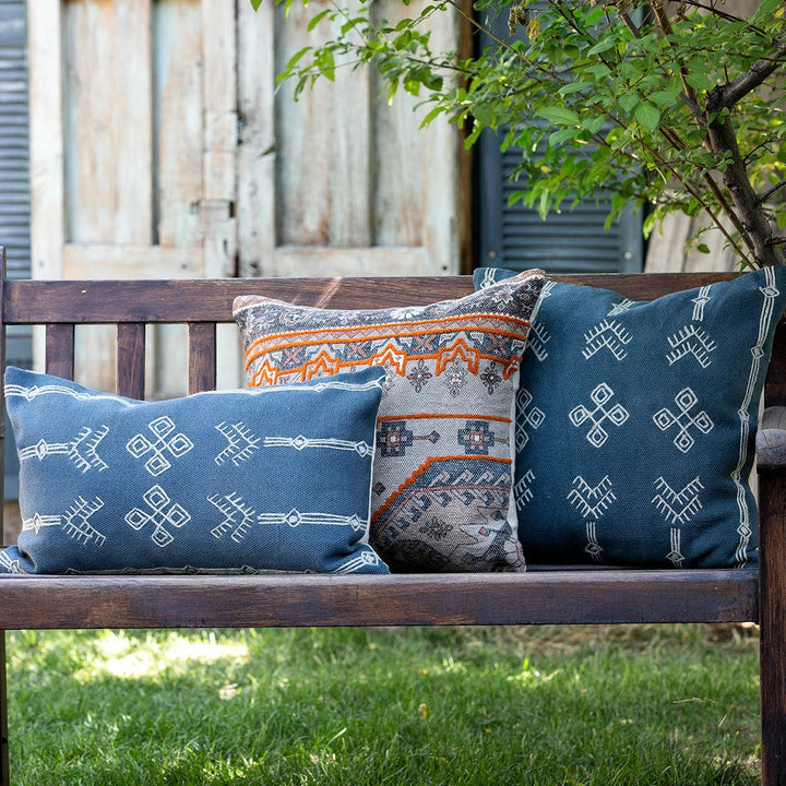 Cotton Lumbar Cushion - AmericanHomeFurniture