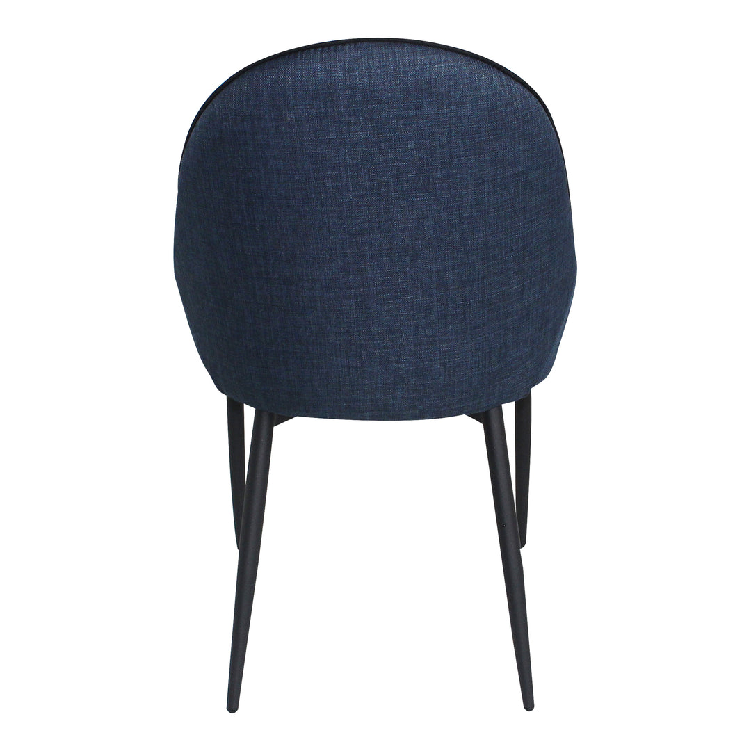 Moe's Home Collection - Lapis Dining Chair Dark Blue - Set of 2 - UU-1001-26 | American Home Furniture