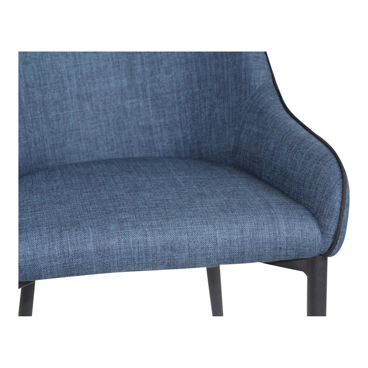Moe's Home Collection - Lapis Dining Chair Dark Blue - Set of 2 - UU-1001-26 | American Home Furniture