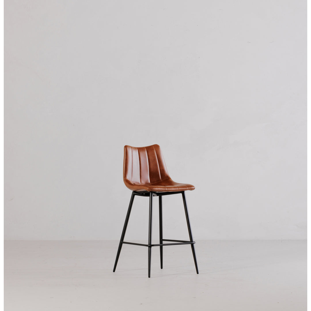 Moe's Home Collection - Alibi Counter Stool Brown - Set Of Two - UU-1002-03 | American Home Furniture