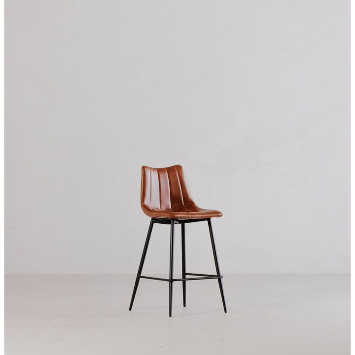 Moe's Home Collection - Alibi Counter Stool Brown - Set Of Two - UU-1002-03 | American Home Furniture