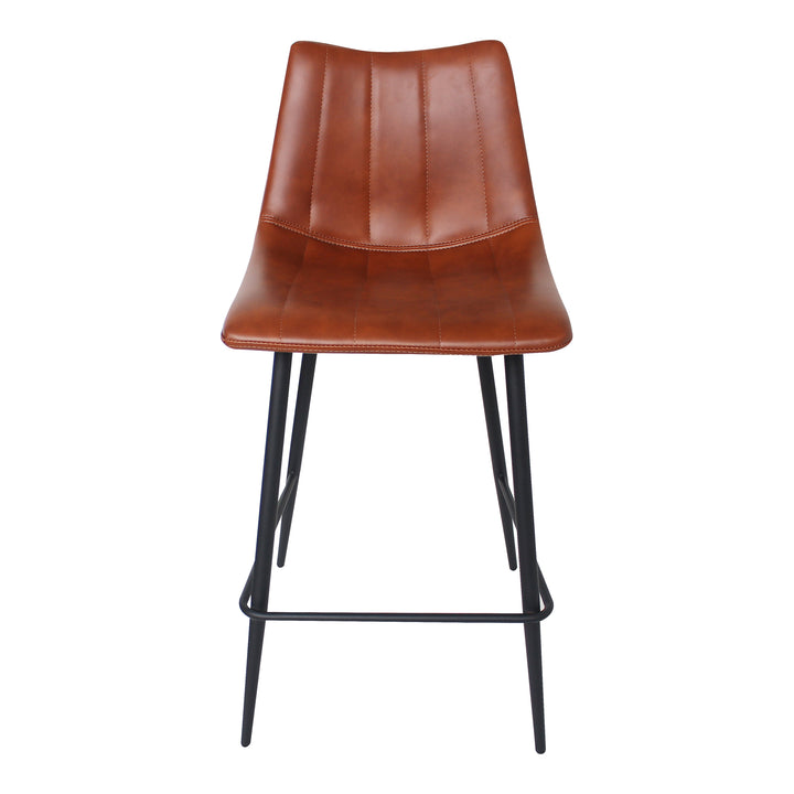 Moe's Home Collection - Alibi Counter Stool Brown - Set Of Two - UU-1002-03 | American Home Furniture